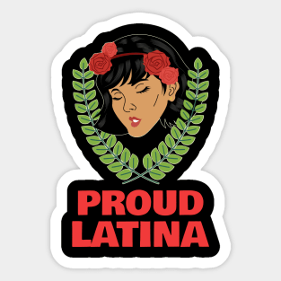 proud latina Sticker